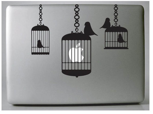 ಮ್ಯಾಕ್‌ಬುಕ್‌ ಕ್ರಿಯೆಟಿವ್‌ ಸ್ಟಿಕ್ಕರ್‌ಗಳು