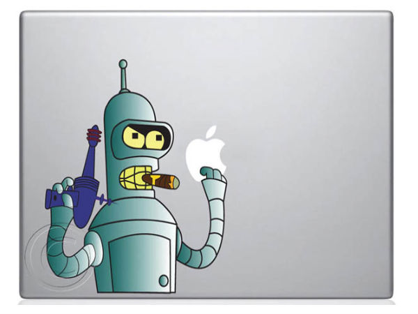 ಮ್ಯಾಕ್‌ಬುಕ್‌ ಕ್ರಿಯೆಟಿವ್‌ ಸ್ಟಿಕ್ಕರ್‌ಗಳು