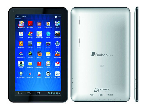 ಮೈಕ್ರೋಮ್ಯಾಕ್ಸ್‌ ಫನ್‌ಬುಕ್‌ ಪ್ರೊ ಟ್ಯಾಬ್ಲೆಟ್‌