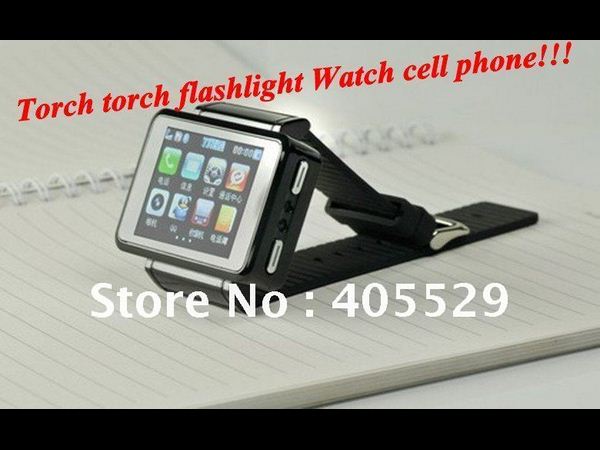 Torch watch cell phone