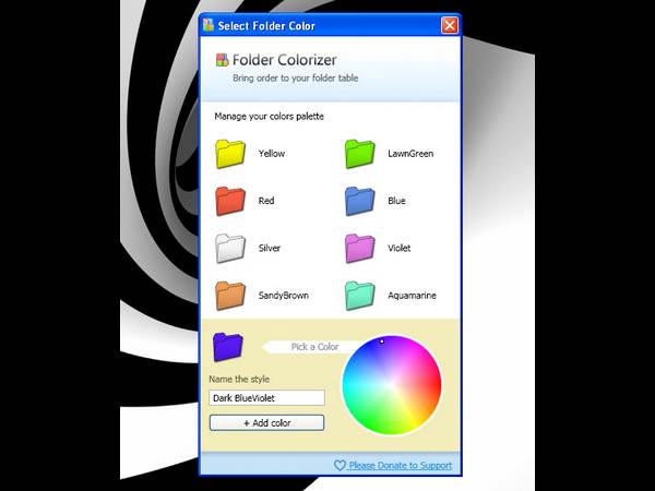 ಫೋಲ್ಡರ್‌ ಬಣ್ಣ ಬದಲಾಯಿಸುದು ಹೇಗೆ ?