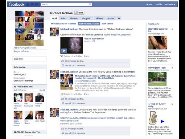 ಟಾಪ್ -20 ಫೇಸ್ಬುಕ್ ಫ್ಯಾನ್ ಪೇಜ್ಗಳು ಟಾಪ್ -20 ಫೇಸ್ಬುಕ್ ಫ್ಯಾನ್ ಪೇಜ್ಗಳು