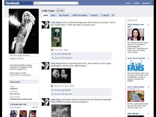 ಟಾಪ್ -20 ಫೇಸ್ಬುಕ್ ಫ್ಯಾನ್ ಪೇಜ್ಗಳು ಟಾಪ್ -20 ಫೇಸ್ಬುಕ್ ಫ್ಯಾನ್ ಪೇಜ್ಗಳು