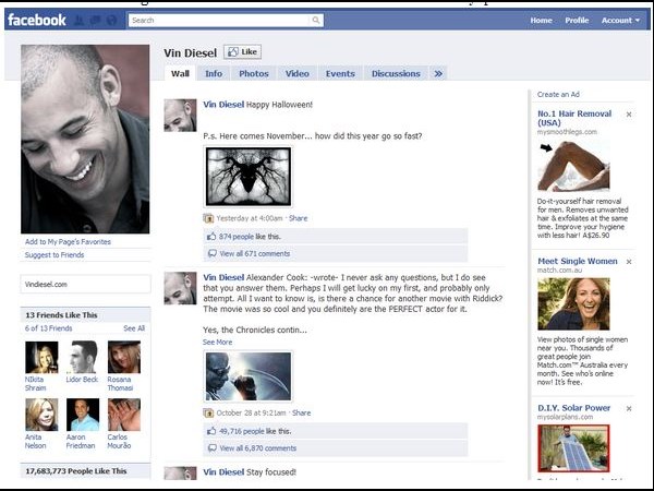 ಟಾಪ್ -20 ಫೇಸ್ಬುಕ್ ಫ್ಯಾನ್ ಪೇಜ್ಗಳು ಟಾಪ್ -20 ಫೇಸ್ಬುಕ್ ಫ್ಯಾನ್ ಪೇಜ್ಗಳು