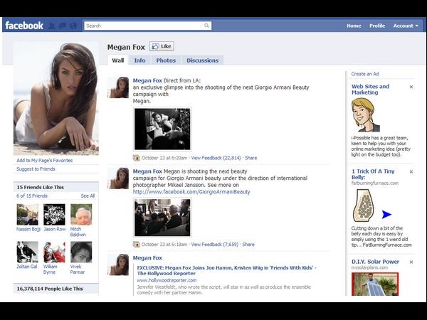 ಟಾಪ್ -20 ಫೇಸ್ಬುಕ್ ಫ್ಯಾನ್ ಪೇಜ್ಗಳು ಟಾಪ್ -20 ಫೇಸ್ಬುಕ್ ಫ್ಯಾನ್ ಪೇಜ್ಗಳು