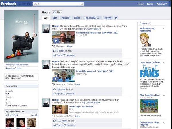 ಟಾಪ್ -20 ಫೇಸ್ಬುಕ್ ಫ್ಯಾನ್ ಪೇಜ್ಗಳು ಟಾಪ್ -20 ಫೇಸ್ಬುಕ್ ಫ್ಯಾನ್ ಪೇಜ್ಗಳು