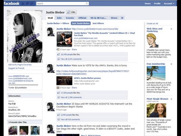 ಟಾಪ್ -20 ಫೇಸ್ಬುಕ್ ಫ್ಯಾನ್ ಪೇಜ್ಗಳು ಟಾಪ್ -20 ಫೇಸ್ಬುಕ್ ಫ್ಯಾನ್ ಪೇಜ್ಗಳು