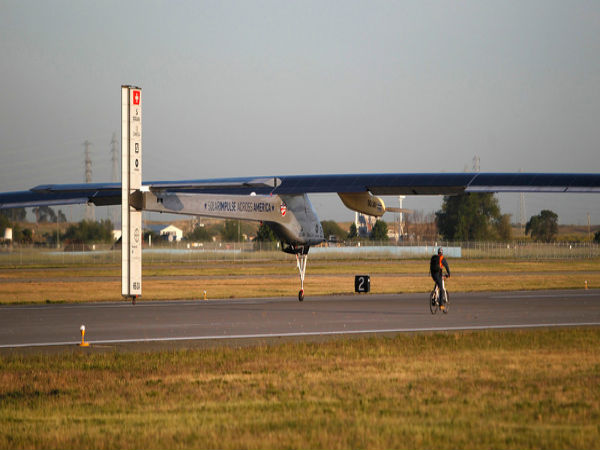 ಜಗತ್ತಿನ ಪ್ರಥಮ  ಸೋಲಾರ್‌ ವಿಮಾನದ  ಪರೀಕ್ಷಾರ್ಥ ಹಾರಾಟ 