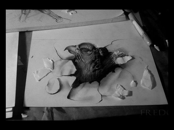 ಪೆನ್ಸಿನಲ್ಲೇ 3ಡಿ ಡ್ರಾಯಿಂಗ್‌