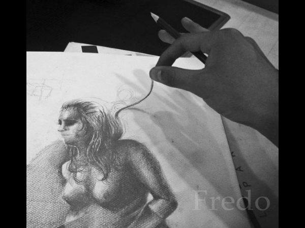 ಪೆನ್ಸಿನಲ್ಲೇ 3ಡಿ ಡ್ರಾಯಿಂಗ್‌