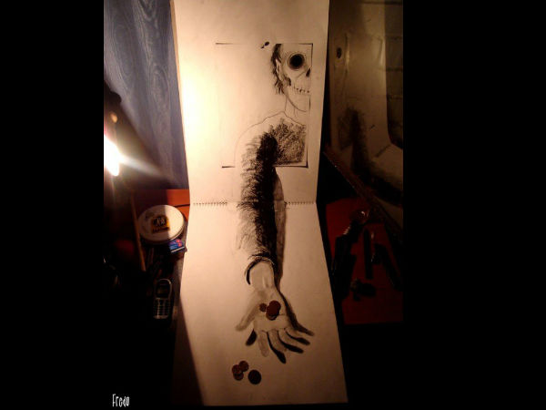 ಪೆನ್ಸಿನಲ್ಲೇ 3ಡಿ ಡ್ರಾಯಿಂಗ್‌