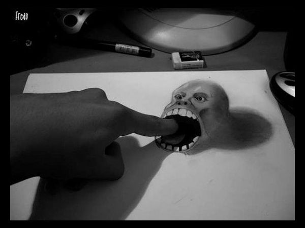 ಪೆನ್ಸಿನಲ್ಲೇ 3ಡಿ ಡ್ರಾಯಿಂಗ್‌