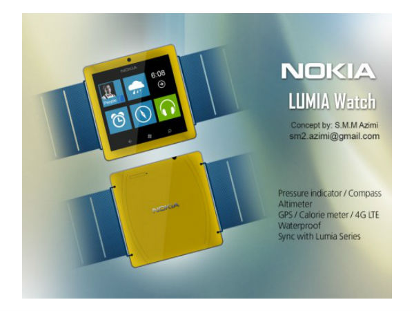 ನೋಕಿಯಾದಿಂದ  ವಾಚ್‌ ಬರಲಿದೆಯಂತೆ.!