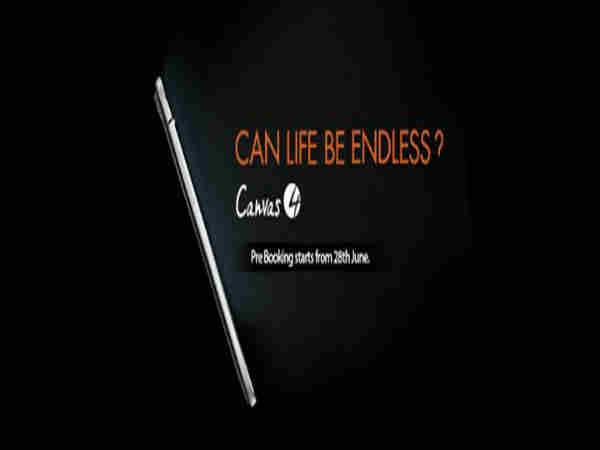 ಗೆಲಾಕ್ಸಿ ಎಸ್‌ 4ಗೆ ಫೈಟ್‌ ನೀಡಲು ಬರುತ್ತಿದೆ ಕ್ಯಾನ್‌ವಾಸ್‌ 4