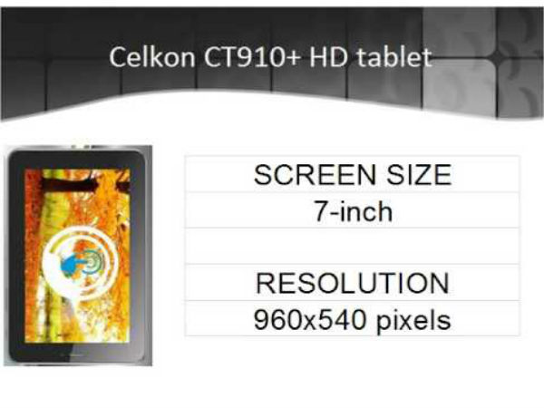 ಸೆಲ್ಕಾನ್‌ ಸಿಟಿ910+ ಎಚ್‌ಡಿ