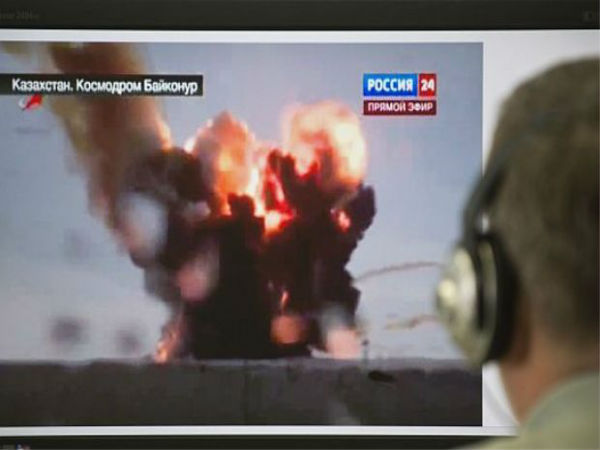 ಉಡಾವಣೆಯಾದ ಕೆಲವೇ ಕ್ಷಣದಲ್ಲಿ ರಷ್ಯಾ ರಾಕೆಟ್‌ ಸ್ಪೋಟ