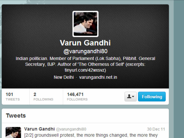 ಟ್ವೀಟರ್‌ನಲ್ಲಿ ದೇಶದ ರಾಜಕೀಯ ನಾಯಕರು