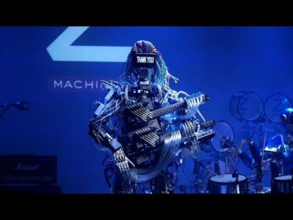 ರಾಕ್‌ ಮ್ಯೂಸಿಕ್‌  ನುಡಿಸುವ ಜಪಾನ್‌ ರೊಬೊಟ್‌ಗಳು