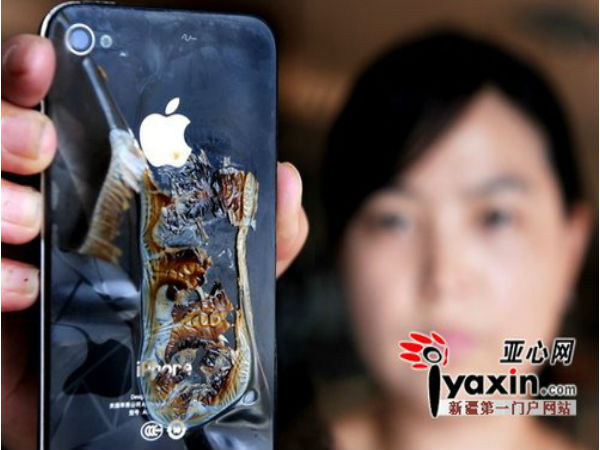 ಐಫೋನ್‌ ಚಾರ್ಜಿಂಗ್‌ ವೇಳೆ ಸ್ಪೋಟ