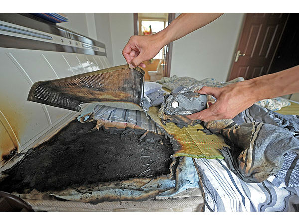  ಐಫೋನ್‌ ಸ್ಪೋಟ