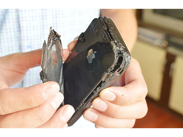 ಐಫೋನ್‌ ಸ್ಪೋಟ