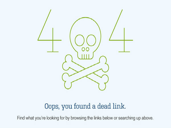 ಫನ್ನಿ 404 ಎರರ್‌ ಪೇಜ್‌ಗಳು