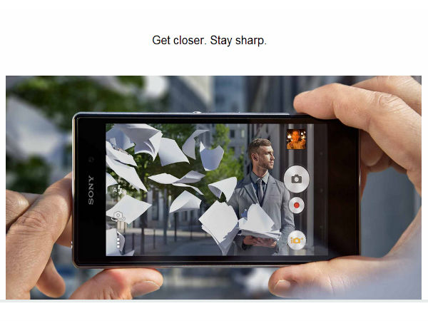  ಸೋನಿಯಿಂದ 20 ಎಂಪಿ ಕ್ಯಾಮೆರಾ ಸ್ಮಾರ್ಟ್‌‌ಫೋನ್‌ ಬಿಡುಗಡೆ
