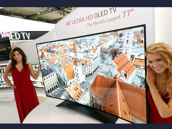 ಎಲ್‌ಜಿಯಿಂದ ವಿಶ್ವದ ಪ್ರಥಮ 77 ಇಂಚಿನ ಅಲ್ಟ್ರಾ ಎಚ್‌ಡಿ ವಕ್ರ ಟಿವಿ ಬಿಡುಗಡೆ