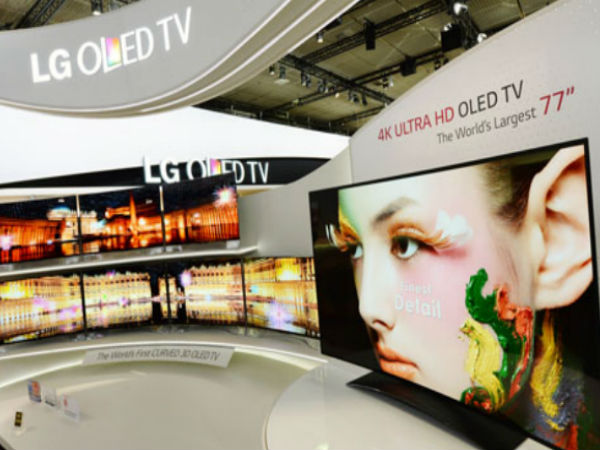  ಎಲ್‌ಜಿಯಿಂದ ವಿಶ್ವದ ಪ್ರಥಮ 77 ಇಂಚಿನ ಅಲ್ಟ್ರಾ ಎಚ್‌ಡಿ ವಕ್ರ ಟಿವಿ ಬಿಡುಗಡೆ