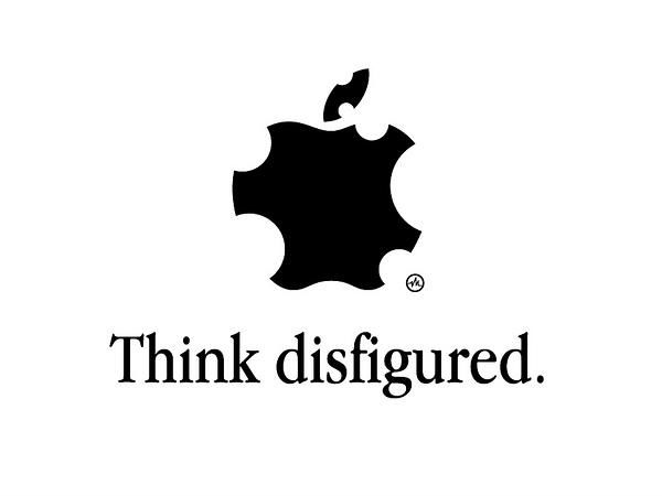  ಫನ್ನಿ ಫನ್ನಿ ಆಪಲ್‌ ಲೋಗೋ 