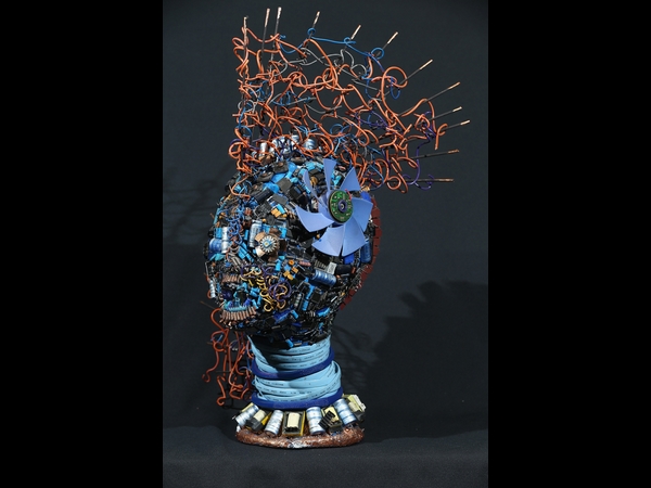  ಇ ತ್ಯಾಜ್ಯಗಳಿಂದ ತಯಾರಾಗಿರುವ ಕಲಾಕೃತಿಗಳು