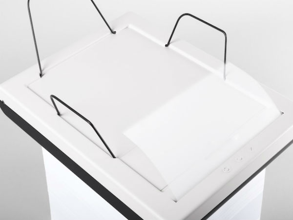 ಹೊಸ ಪ್ರಿಂಟರ್‌:ಪೇಪರ್‌ ಮೇಲೆ ಇಡಿ. ಪ್ರಿಂಟ್‌ ತೆಗೆಯಿರಿ