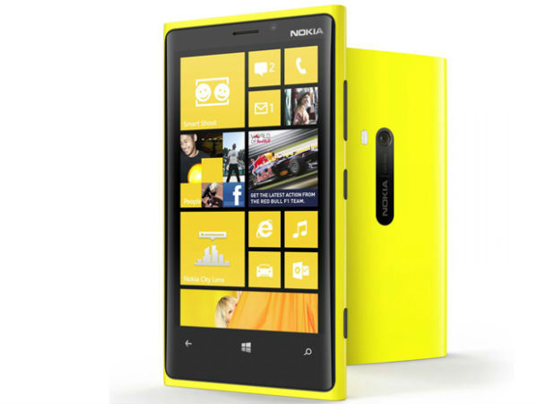   ನೋಕಿಯಾ  ಲೂಮಿಯಾ 920 