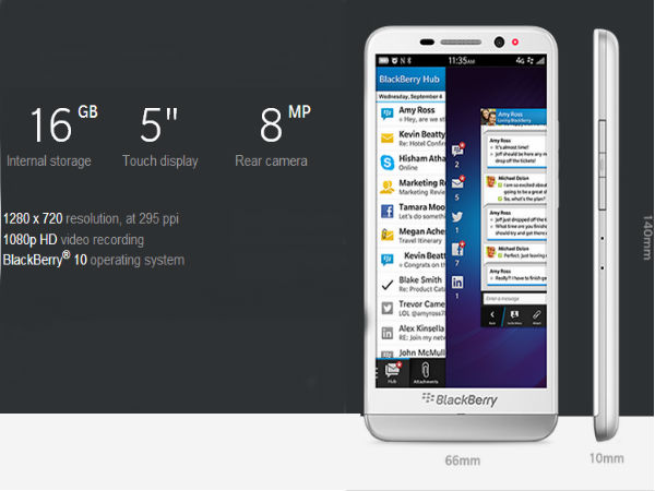 ಬ್ಲ್ಯಾಕ್ಬೆರಿ ಝಡ್ 30 ಬ್ಲ್ಯಾಕ್ಬೆರಿ ಝಡ್ 30