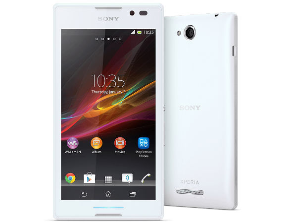  ಸೋನಿ ಎಕ್ಸ್‌ಪೀರಿಯಾ ಸಿ 