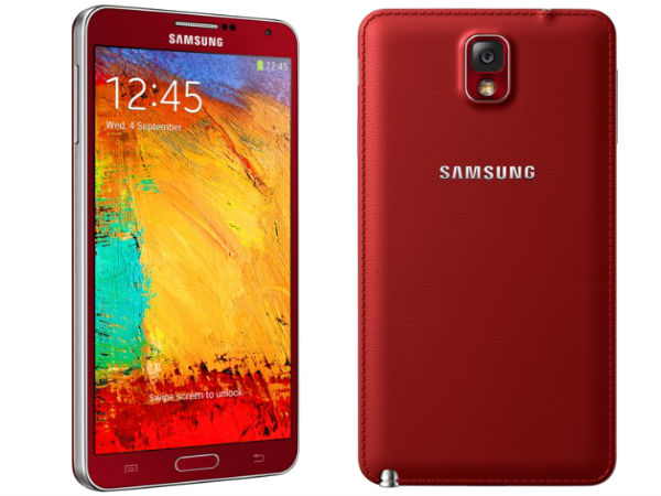  ಸ್ಯಾಮ್‌ಸಂಗ್‌ ಗೆಲಾಕ್ಸಿ ನೋಟ್‌ 3 