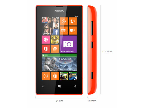  ನೋಕಿಯಾ ಲೂಮಿಯಾ 525 ಭಾರತದ ಮಾರುಕಟ್ಟೆಗೆ ಬಿಡುಗಡೆ