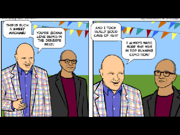  ಸತ್ಯ ನಾದೆಳ್ಲಾ ಮೈಕ್ರೋಸಾಫ್ಟ್‌ ಸಿಇಒ ಆಗಿದ್ದಕ್ಕೆ ಜನ ಏನಂತಾರೆ?