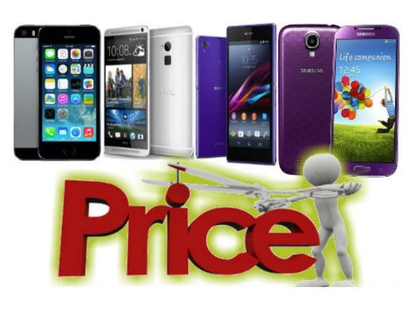  ಸ್ಮಾರ್ಟ್‌‌ಫೋನ್‌ಗಳ ಬೆಲೆ ಇಳಿಕೆ