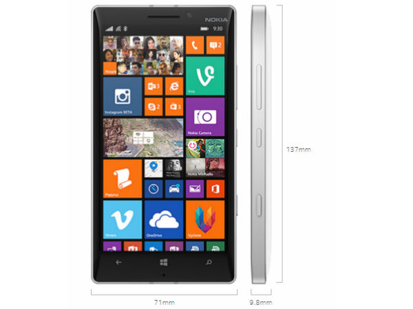  ನೋಕಿಯಾ ಲೂಮಿಯಾ 930