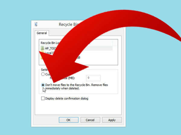 ರೀಸೈಕಲ್ ಬಿನ್ ಜಂಜಾಟವಿಲ್ಲದೆ ಇನ್ನು ಫೈಲ್ ಅಳಿಸಿ ರೀಸೈಕಲ್ ಬಿನ್ ಜಂಜಾಟವಿಲ್ಲದೆ ಇನ್ನು ಫೈಲ್ ಅಳಿಸಿ