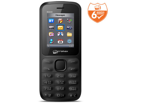 ಮೈಕ್ರೋಮ್ಯಾಕ್ಸ್‌ನಿಂದ ಜಾಯ್ X1800 ಬರೇ ರೂ 699 ಕ್ಕೆ