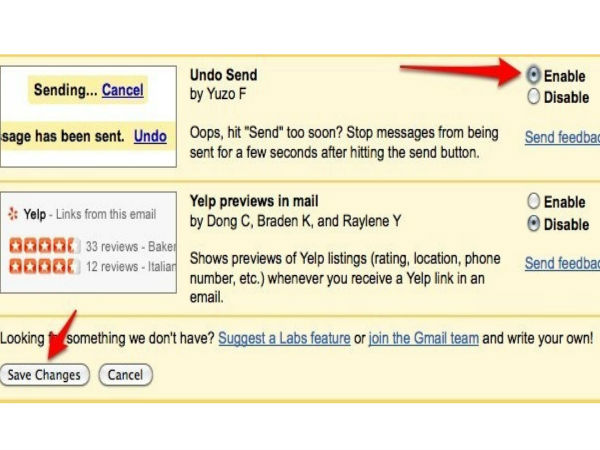 10 ಅತ್ಯದ್ಭುತ ಜಿಮೇಲ್ ಲ್ಯಾಬ್ ಫೀಚರ್‌ಗಳು