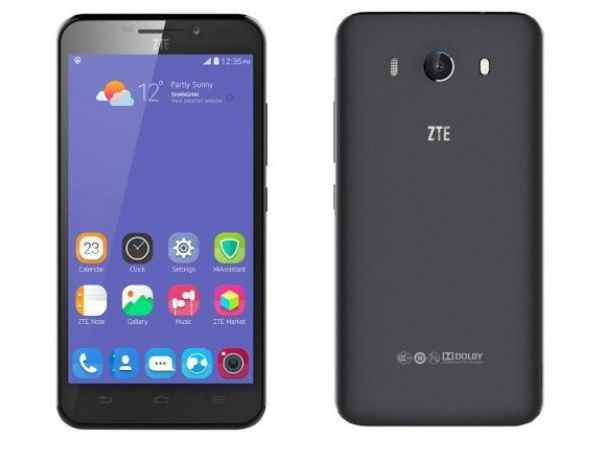 ZTE ಗ್ರ್ಯಾಂಡ್ ಎಸ್3 ZTE ಗ್ರ್ಯಾಂಡ್ ಎಸ್3