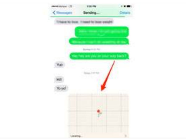 ಸ್ನೇಹಿತರೊಂದಿಗೆ ಪ್ರಸ್ತುತ ಸ್ಥಾನ ಹಂಚಿಕೊಳ್ಳುವುದು