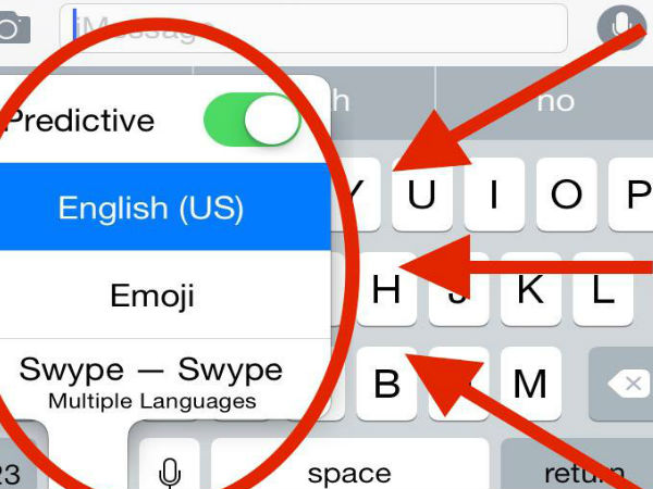 ಕೀಬೋರ್ಡ್ ಆಯ್ಕೆಗಳು