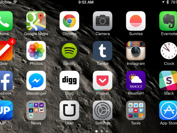 ಐಫೋನ್ 6 ಗಾಗಿ ಲ್ಯಾಂಡ್‌ಸ್ಕೇಪ್ ವೀಕ್ಷಣೆ