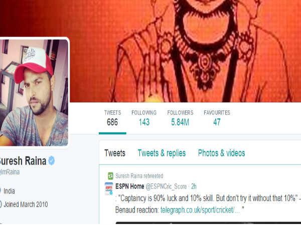 ಸುರೇಶ್ ರೈನಾ