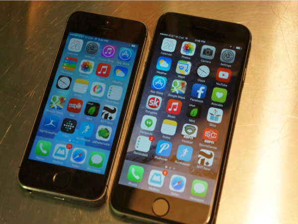 ಐಫೋನ್ 6 ಎಸ್‌: ಸಂಗ್ರಹಣೆ