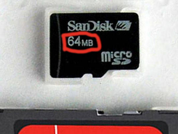 ಸ್ಯಾನ್‌ಡಿಸ್ಕ್ ಫೇಕ್ ಮೆಮೊರಿ ಕಾರ್ಡ್